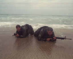 Two Recon Marines